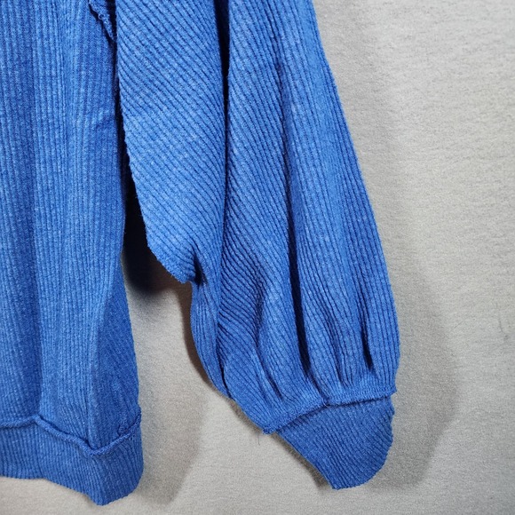 We The Free Sweater Womens Small Dolman Sleeve Ribbed Pullover Lightweight Top - Picture 3 of 9